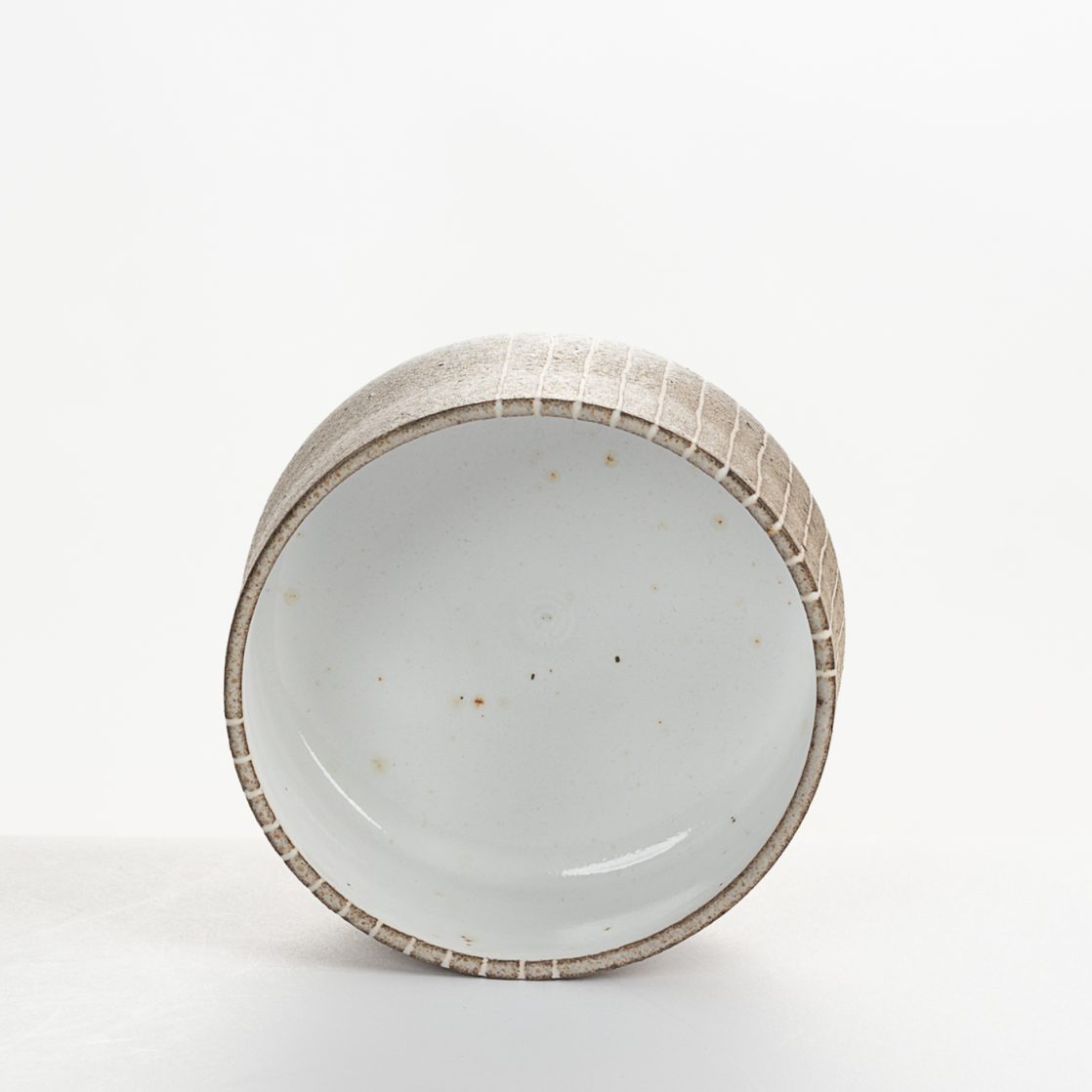 Brown Stripy Bowl AP575Y4